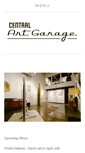 Mobile Screenshot of centralartgarage.com